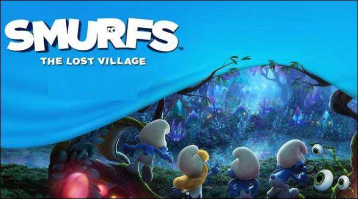 New highlights of the Smurfs- the lost village have been put on show