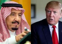 Trump calls Saudi king Shah Salman