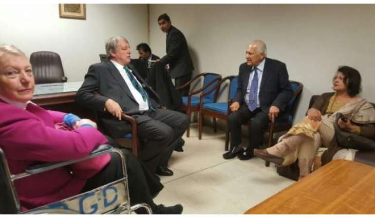 ICC task force president arrives in Pakistan