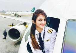 Pictures of PIA Woman pilot viral on web