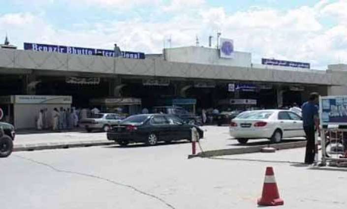 Unidentified person scaling wall of Benazir International airport arrested