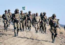 الجيش الباكستاني يعلن مقتل إثنين من الإرهابيين خلال عملية أمنية في منطقة وزيرستان الجنوبية القبلية بشمال غرب البلاد