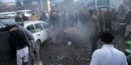 مقتل 10 أشخاص وإصابة 30 آخر بجروح في انفجار سيارة مفخخة في سوق مكتظة بباكستان
