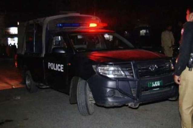 Unidentified people fired shots at police, 3 officers injured