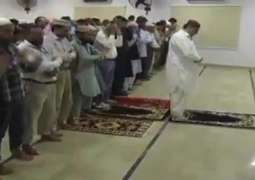 Dr Asim Hussain leading prayers, video viral on social media