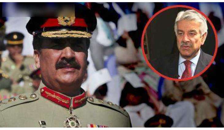 سابق آرمی چیف نے حکومت نوں این او سی لین لئی درخاست نہیں دتی: خواجا آصف