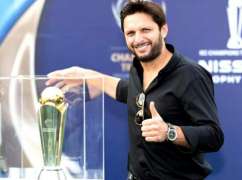 Shahid Afridi among 8 ambassadors for Champions Trophy