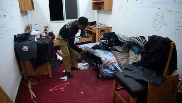 Police investigate Mashaal Khan's hostel for evidence