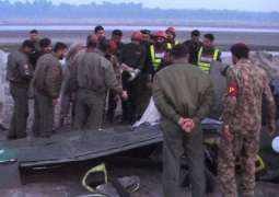 تحطم طائرة تدريب في باكستان ونجاة طاقمها