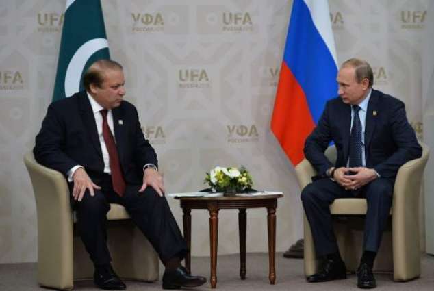 وزیر اعظم نواز شریف تے روسی صدر دی ملاقات، معاشی و سکیورٹی تعاون ودھان بارے وچار وٹاندرا