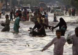 ارتفاع ضحايا الأمطار الموسمية والفيضانات في باكستان إلى 70 قتيلا