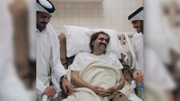 امیر قطر دے والد دی پنڈلی وچ فریکچر،آپریشن لئی ہسپتال داخل