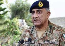 سفير دولة الإمارات العربية المتحدة لدى باكستان يلتقي رئيس أركان الجيش الباكستاني