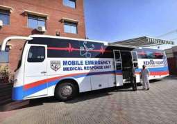 خیبرپختونخوا وچ ملکی تواریخ دی پہلی میڈیکل بس سروس شروع