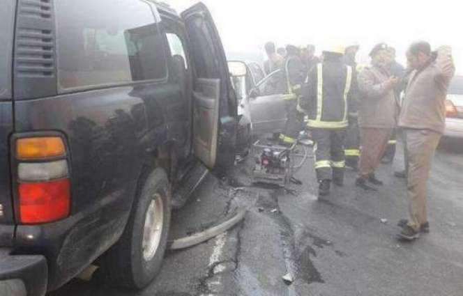 سعودی شہر باحہ وچ ٹریفک حادثہ، 1ہلاک، 7زخمی