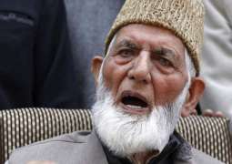 Geelani anguished over attack on Kashmir students in Haryana