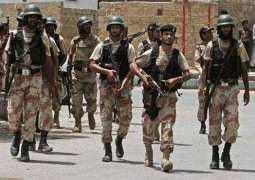Sindh Govt extends Rangers policing powers for 90 days