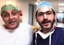 Actor Sajid Hasan to go through scalp reconstruction surgery after failed hair transplant surgery
