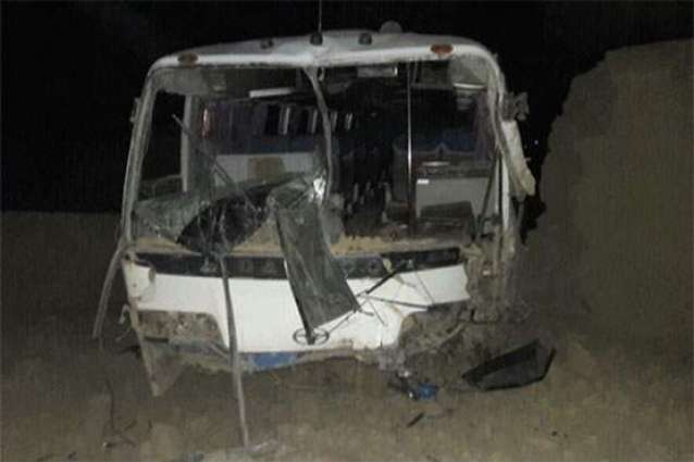 Four killed, 15 injured in road accident near Quetta