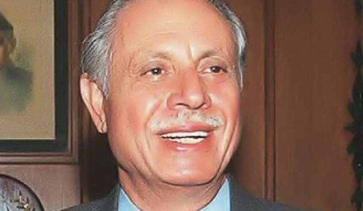 Nawab of Junagadh calls on Gohar Ayub Khan