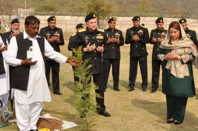 Pakistan Navy launches Spring Tree Plantation Campaign 2018