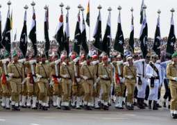 فرقة من القوات المسلحة لدولة الإمارات العربية المتحدة ستشارك في العرض العسكري بمناسبة يوم باكستان غداً يوم الجمعة