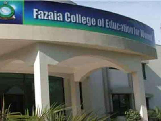 Convocation ceremony held at Fazaia College of Education for Women Lahore