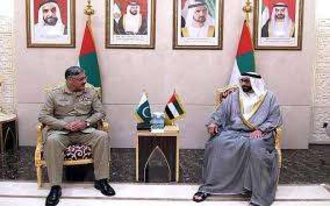 Chairman Joint Chiefs Of Staff Committee General Zubair Mahmood, UAE defence minister discuss strategic ties