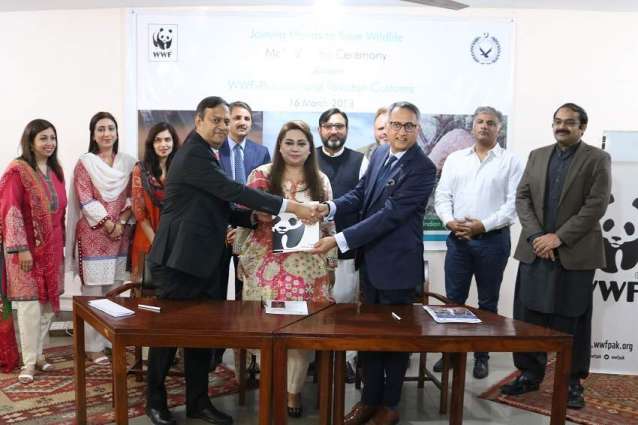 MoU inked between WWF-Pakistan and Pakistan Customs to combat illegal wildlife trade