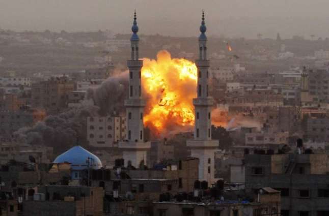 اسرائیل دا غزہ دے مشرق اچ فضائی حملہ