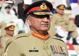 رئيس أركان الجيش الباكستاني يؤكد على ضرورة إيجاد الحل السلمي للقضايا العالقة بين باكستان والهند