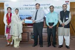 In-service Professional Development Training of Ministerial Staff concludes at UVAS