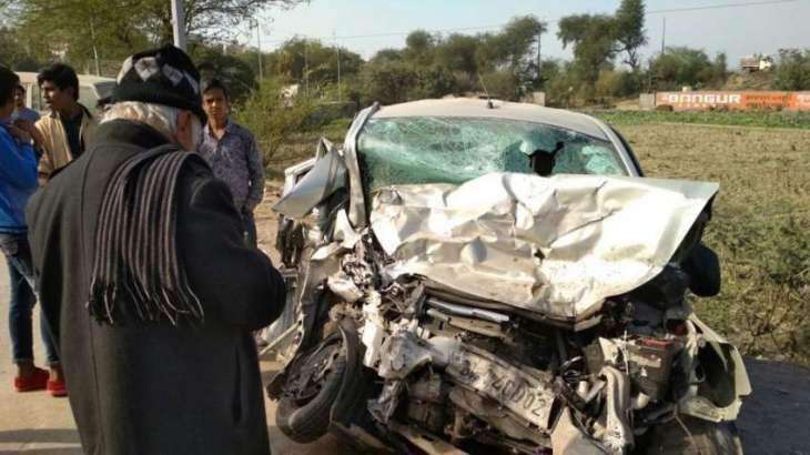Three dead, two injured as car overturns in Khairpur