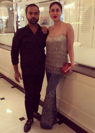 Kareena Kapoor spotted with designer Faraz Manan in Dubai
