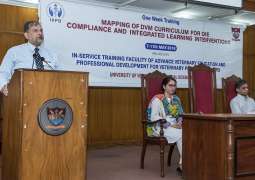 UVAS organises weeklong training on “Mapping of DVM Curriculum for OIE Compliance and Integrated Learning Interventions”