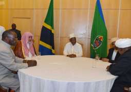 رئيس جمهورية تنزانيا يحتفي بوزير الشؤون الإسلامية والدعوة والإرشاد