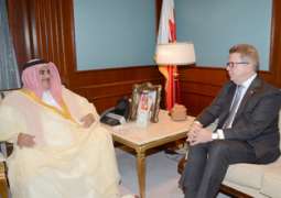            وزير الخارجية يستقبل سفير جمهورية ألمانيا الاتحادية لدى مملكة البحرين          