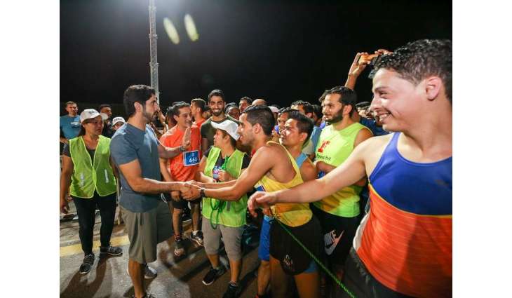 Sheikh Juma launches his Asian Games preparations with NAS Run