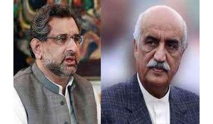 Prime Minister Shahid Khaqan Abbasi Abbasi, Khursheed Shah fail to reach consensus on caretaker premier