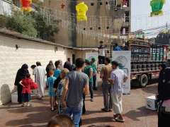 مركز الملك سلمان للإغاثة يوزع السلال الرمضانية للاجئين السوريين في منطقتي عكار والناعمة في لبنان