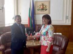 Speaker of Bulgarian Parliament receives UAE Ambassador