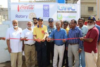 Coca-Cola & Rotary inaugurate water filtration plant at world’s 5th largest slum in Sindh