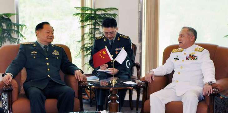 Vice Chairman Of Chinese Central Military Commission Visits NHQ