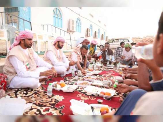 "الهلال الأحمر" يدشن مشروع إفطار الصائم بمبادرة من لطيفة بنت محمد بن راشد