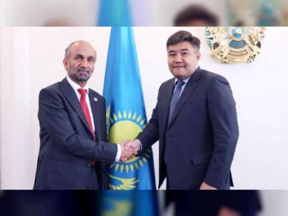 رئيس المجلس العالمي للتسامح يلتقي وزير الأديان في كازاخستان