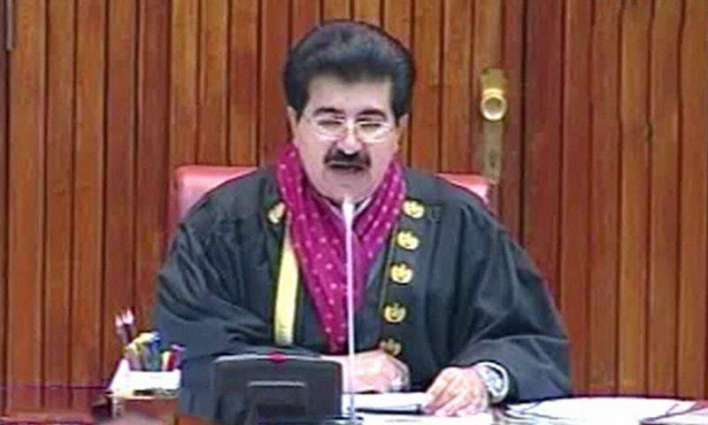 رئيس مجلس الشيوخ الباكستاني يهنئ الشعب على إقرار مشروع قانون إصلاحات منطقة القبائل