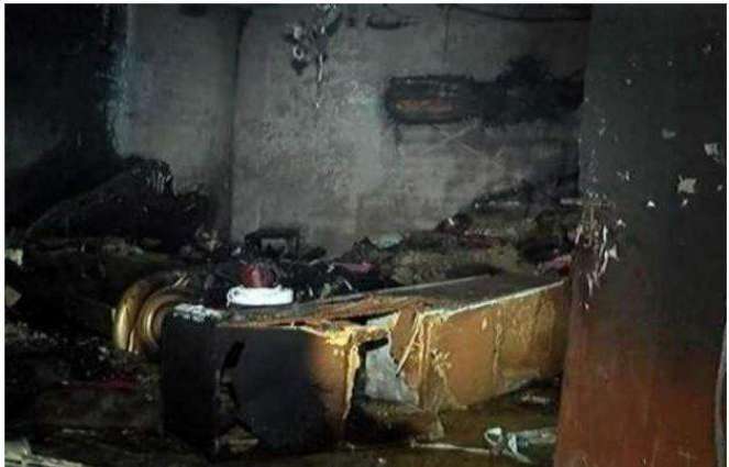 Eight of a family die as mother sets house on fire in Karachi