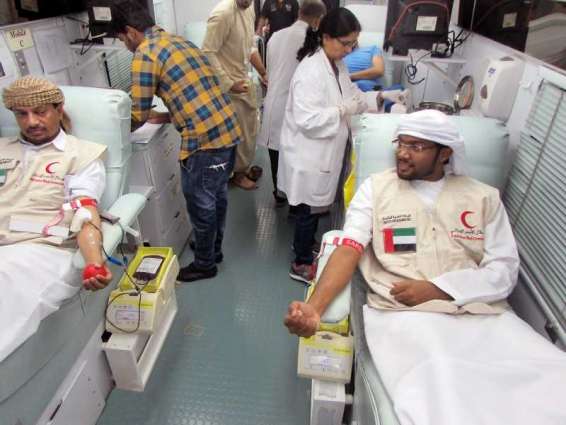 "الهلال الأحمر"يشارك في حملة تبرع بالدم خلال رمضان