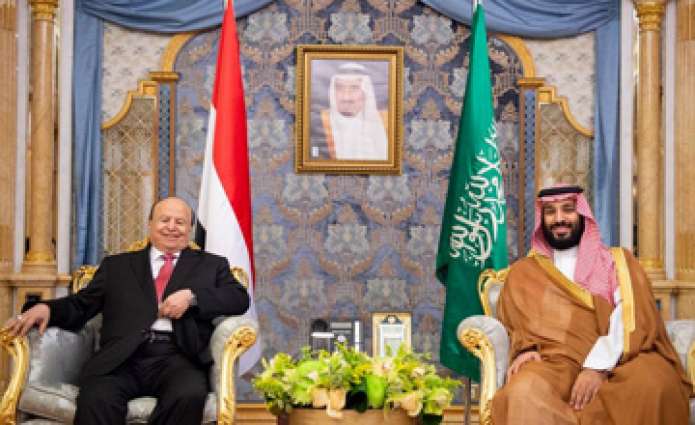            ولي العهد السعودي يبحث مع الرئيس هادي المستجدات والتطورات على الساحة اليمنية           