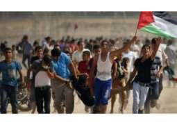           استشهاد فلسطينية واصابة 100 اخرين في الجمعة العاشرة لمسيرة العودة شرق غزة          